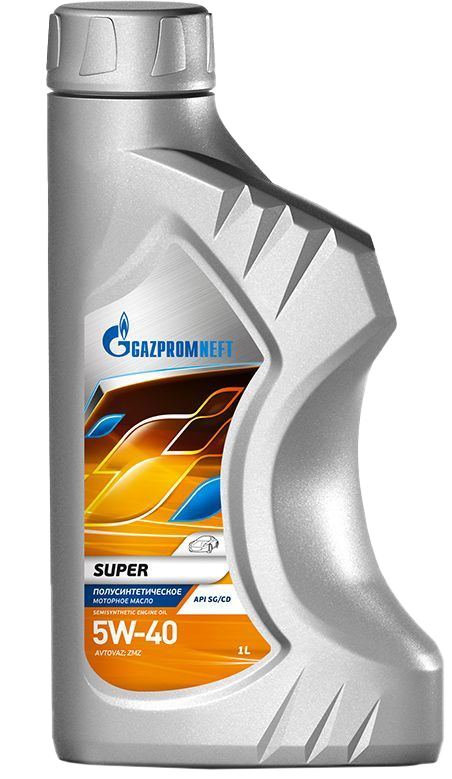 Моторное масло Gazpromneft Super 5W-40, 1л